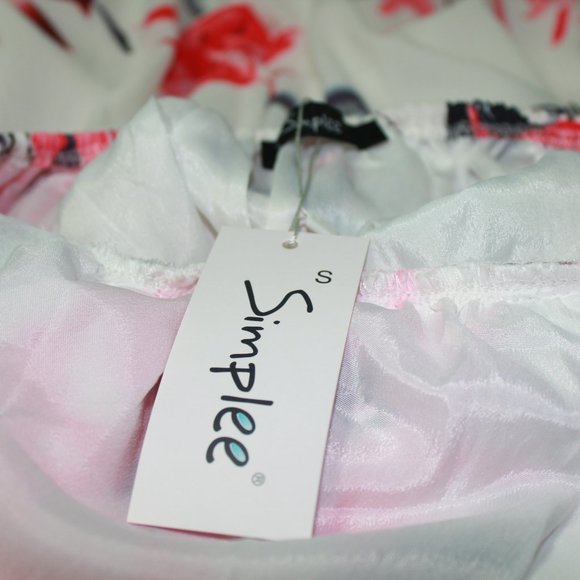 Bundle⚡️ 2/$25 Simplee Floral Print Backless Maxi Dress - Picture 7 of 8